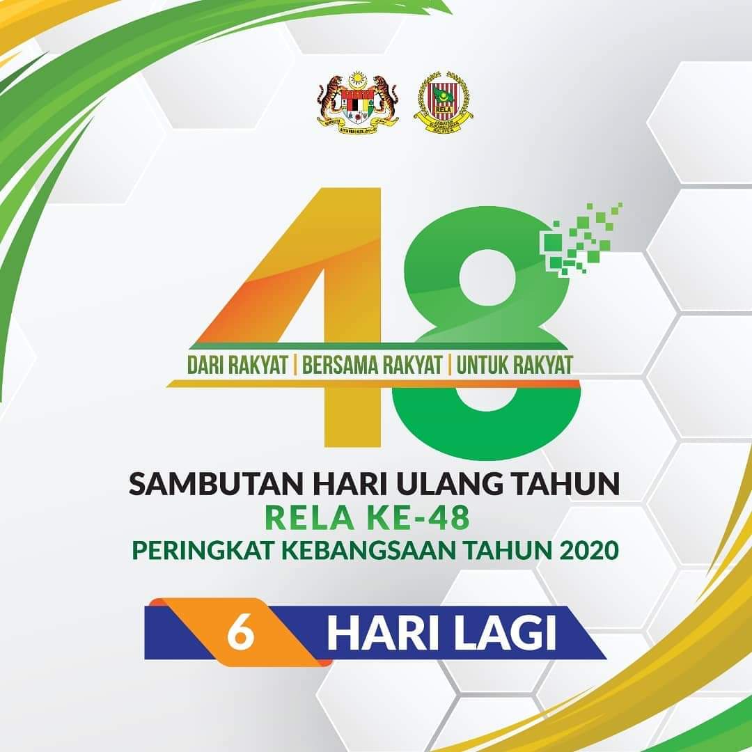 Nantikan Sambutan HUT RELA Ke-48, 6 hari lagi..

📆 15 Februari 2020, Sabtu
⌚ 8.00 pagi - 5.00 petang
🏫 Stadium Indera Mulia, Ipoh, Perak
#SetiaBerbakti 
#HUT48RELA
