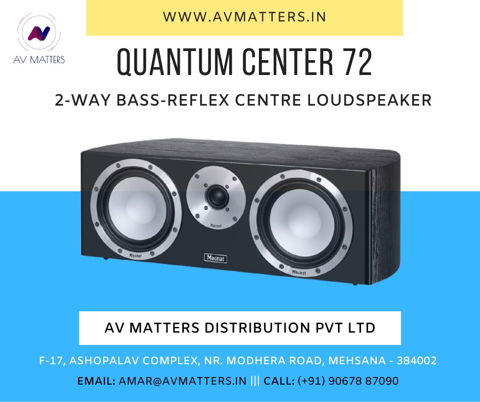 magnat 2 way bass reflex