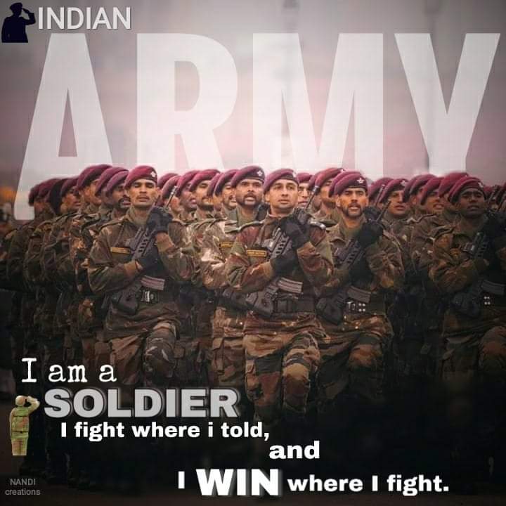 NandeeshGindi's tweet photo. #Joinforce
Salute Indian army..... https://t.co/94eTu50ZaH
