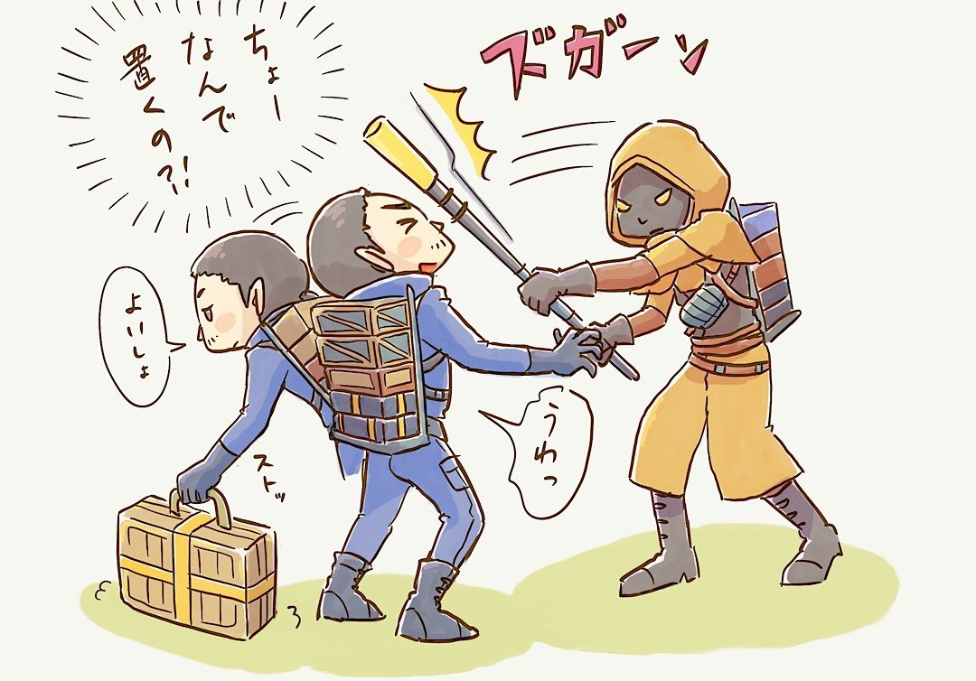 デス・ストランディング 絵日記まとめ3
https://t.co/zlf77YsUOf
①進化する大地
②はしご隊渡りに挑戦
③初めてのBT戦
④荷物殴りに挑戦してみたものの…
#DeathStranding #デスストでつながれ #デススト