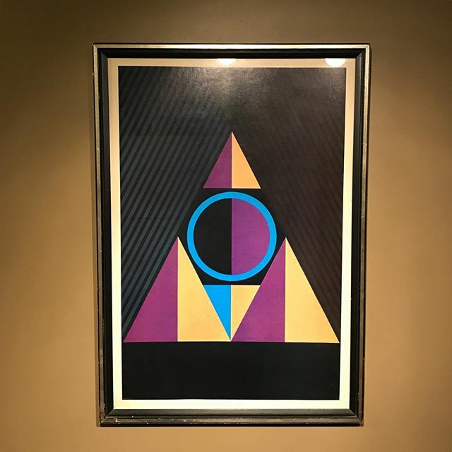 Picklenco's tweet photo. Just in ⭕️ Vintage 1969 DAC NY Poster Art Print Geometric Shapes by Artist 👩‍🎨 Aetem 🔹🔹Aetem is the nom de plume of Alfred Licea, an American artist, designer and illustrator, born in 1924. After serving in the armed forces, he studied at the Parsons School Of Design. Aetem’… https://t.co/Gu05q7y8EF