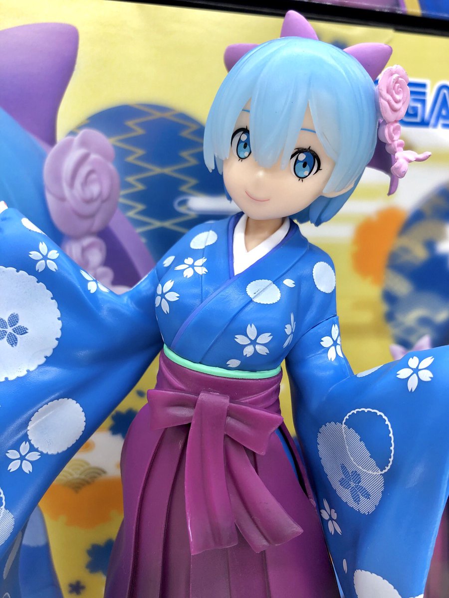 タイトーステーション 大須店 على تويتر プライズ Re ゼロから始める異世界生活 スーパープレミアムフィギュア レム ラム 和 Style 入荷しています あの和服レムラム二人のフィギュアが同時登場 イラストでは見れなかった細かい装飾や後ろ姿もしっかり鑑賞