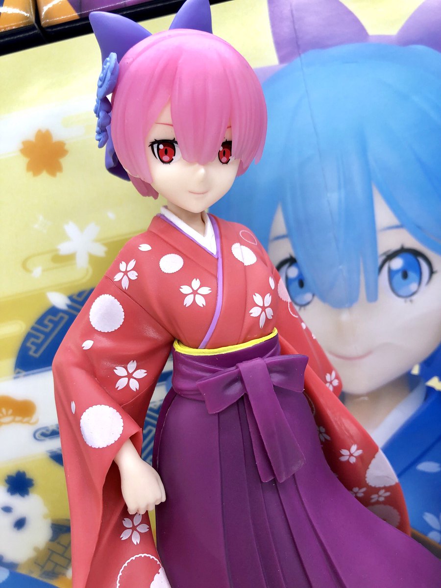 タイトーステーション 大須店 على تويتر プライズ Re ゼロから始める異世界生活 スーパープレミアムフィギュア レム ラム 和 Style 入荷しています あの和服レムラム二人のフィギュアが同時登場 イラストでは見れなかった細かい装飾や後ろ姿もしっかり鑑賞