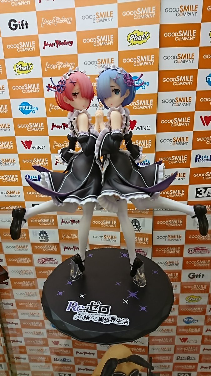 4Fフィギュア】 双翼社からレム＆ラムTwins Ver.好評発売中です。レム