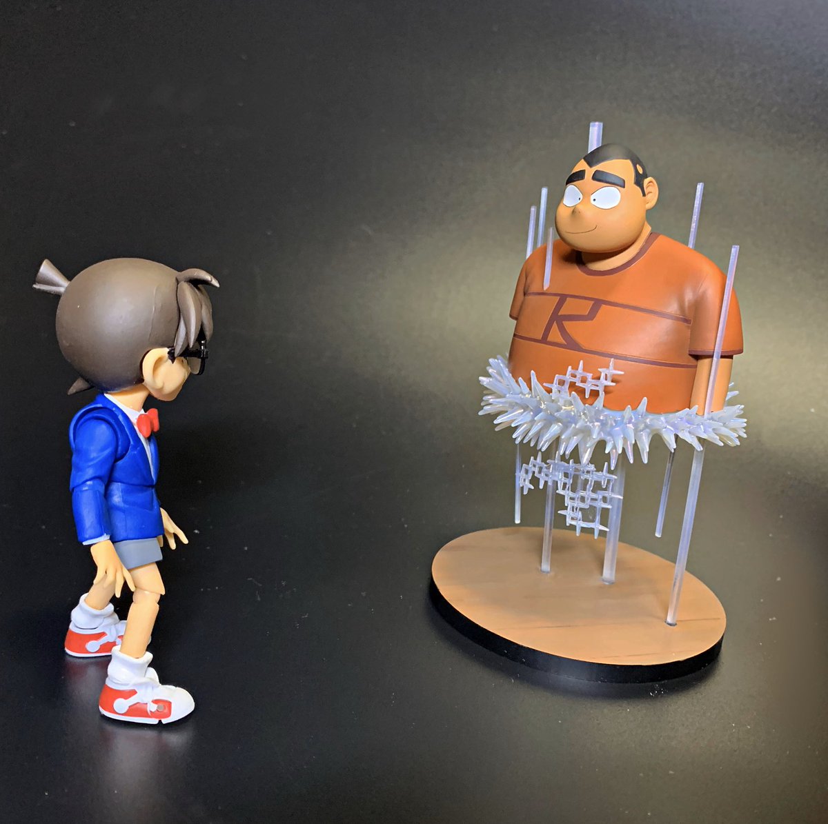 ベイカー街の亡霊』の消える元太くんのフィギュア。 何でこのシーン 