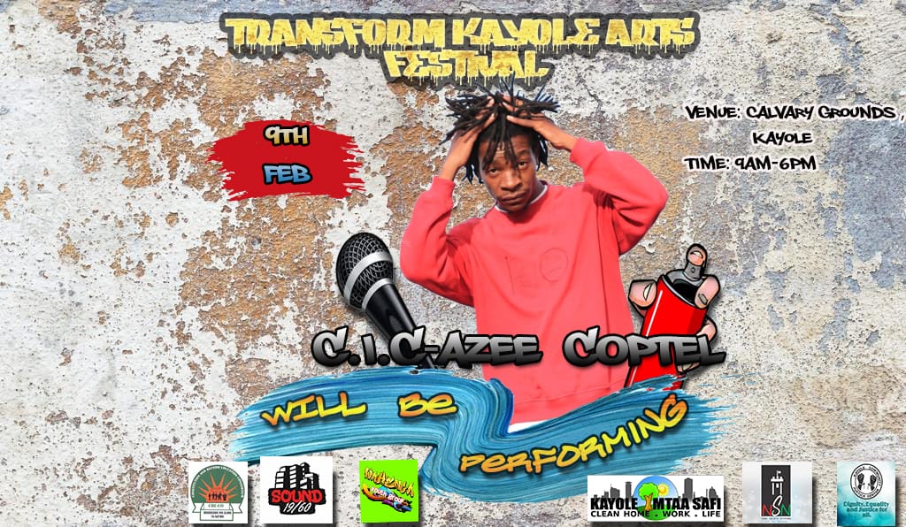 @Azeecoptel1 @mukuru_cjc very own will be performing you have no excuse to miss 
#TransformKayoleFestival