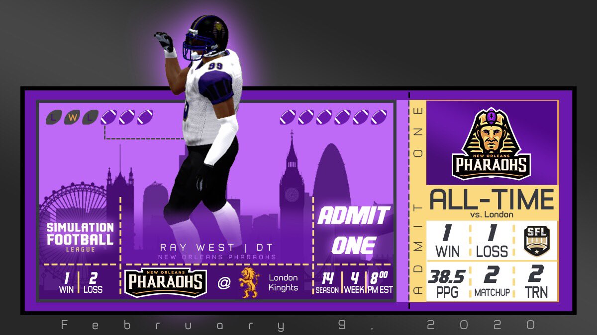 New Orleans Pharaohs tweet media