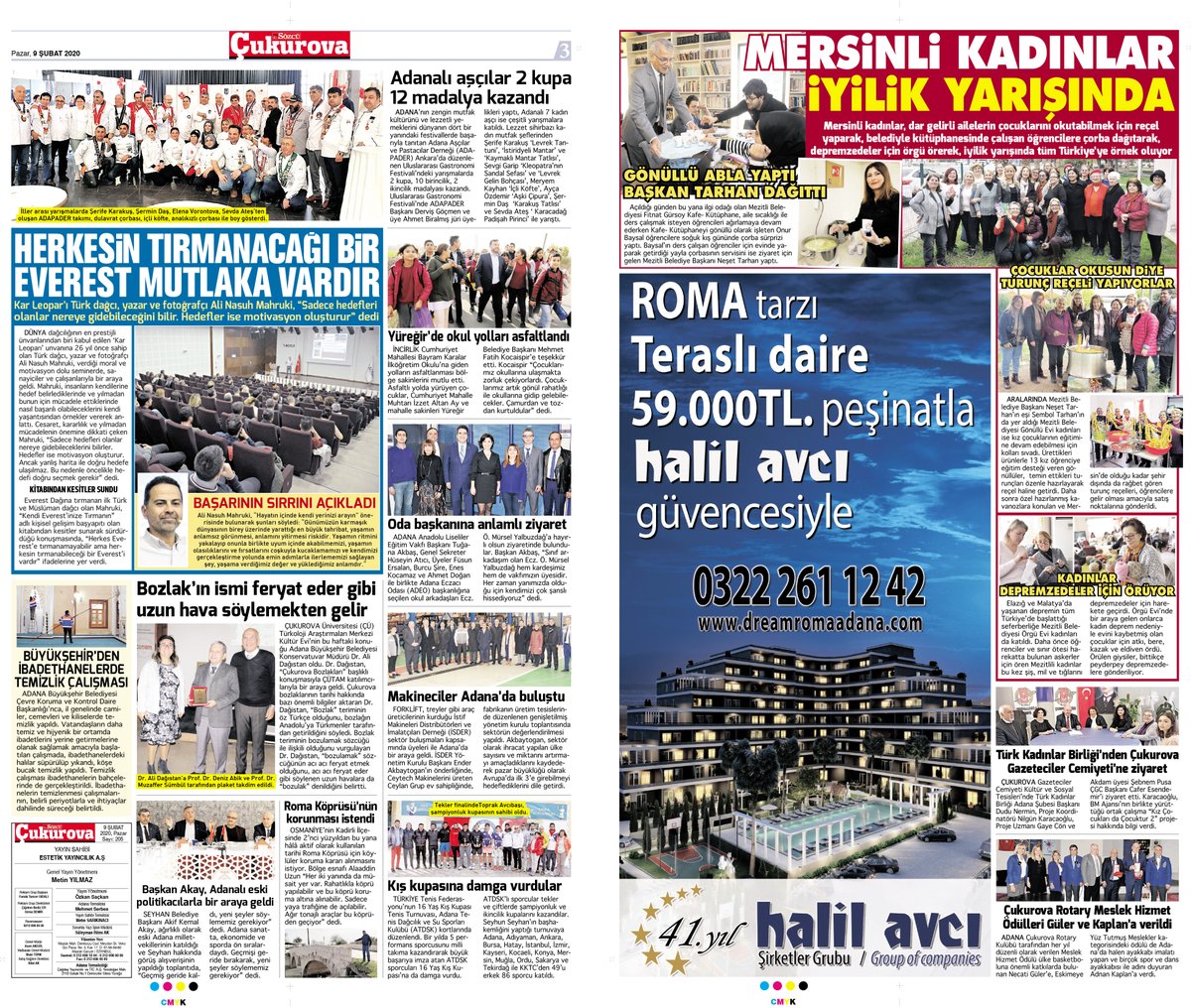 SÖZCÜ GAZETESİ ÇUKUROVA İLAVESİ
