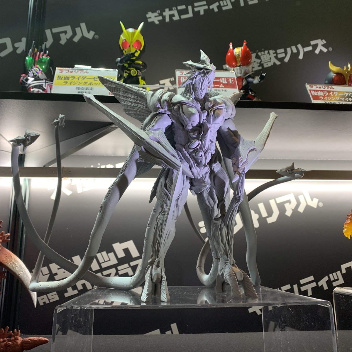 ワンフェス展示情報】 大怪獣シリーズ 大映特撮編からイリス 原型見本