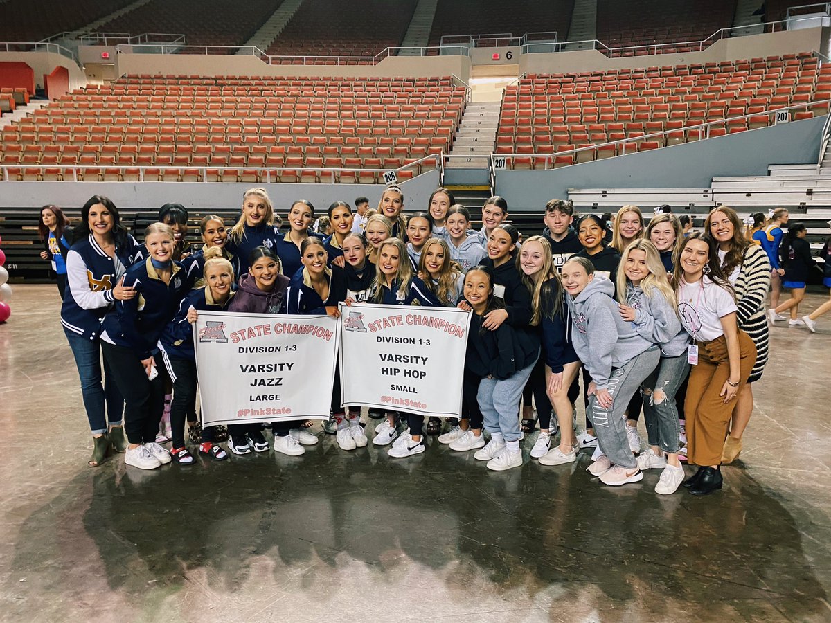 Congratulations To Our VDL Hip Hop &amp; DVDC Elite Teams For Bringing Home Not One, But TWO State Championship Titles!! Super Proud Of Both Teams Who Absolutely Killed It Today!🤩💗 And A Huge Thank You For The Immense Amount Of Support From Everyone Who Pushed Us To Work So Hard :)