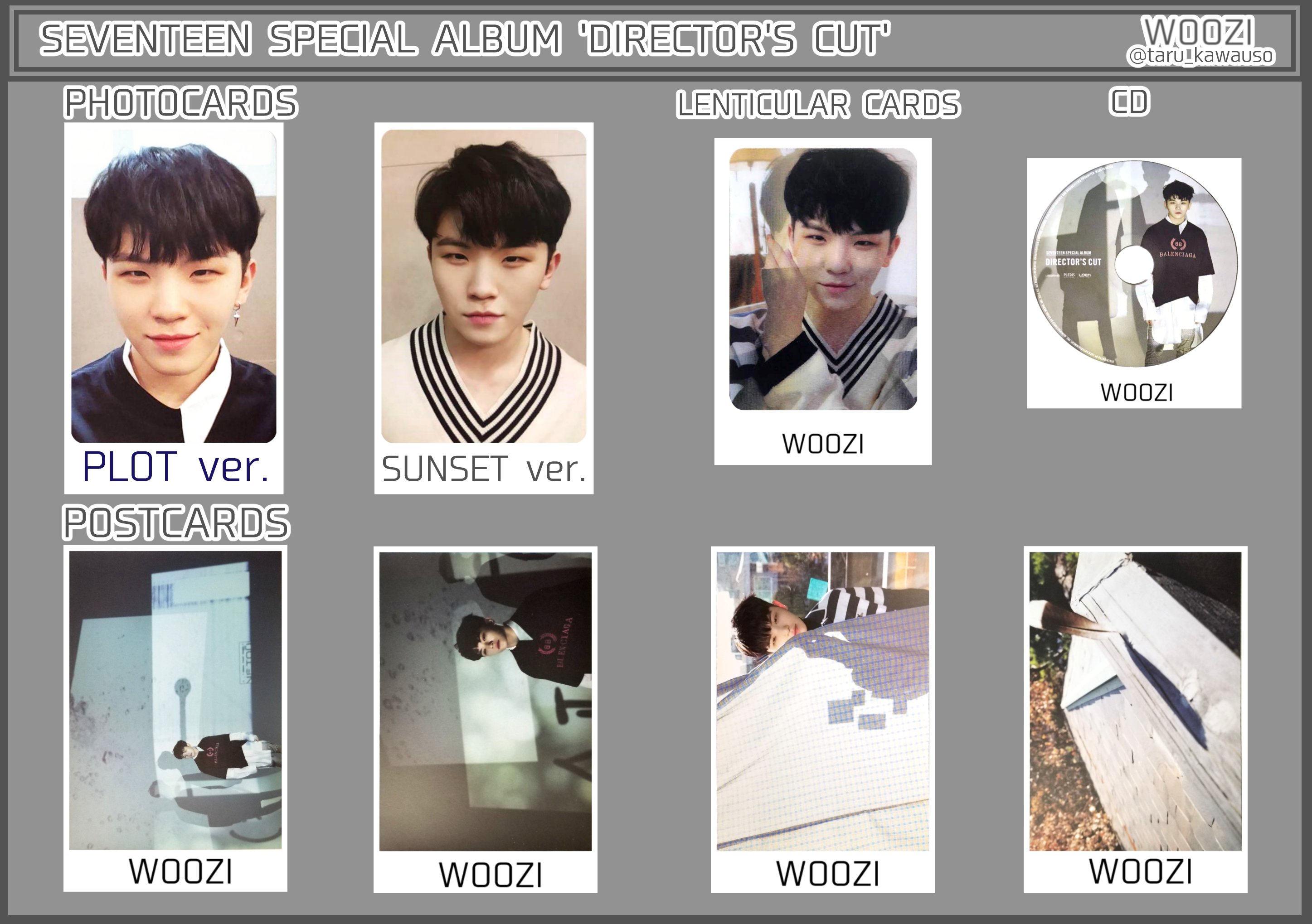 SEVENTEEN シャダコン 持ち替える フォトカード トレカ チェキ SEVENTEEN シャダコン 持ち替える フォトカード トレカ チェキ