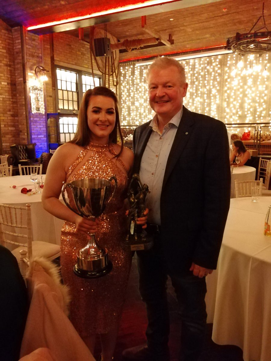 Privelege to host the @mullabrackgfc Awards dinner in @BasilSheilsBar1 and congrats to our Senior Ladies player of the year and @PBNINews staff member Emma Fields. #Socialwellbeing #healthylifestyle #communitysporthubs @ArmaghLGFA