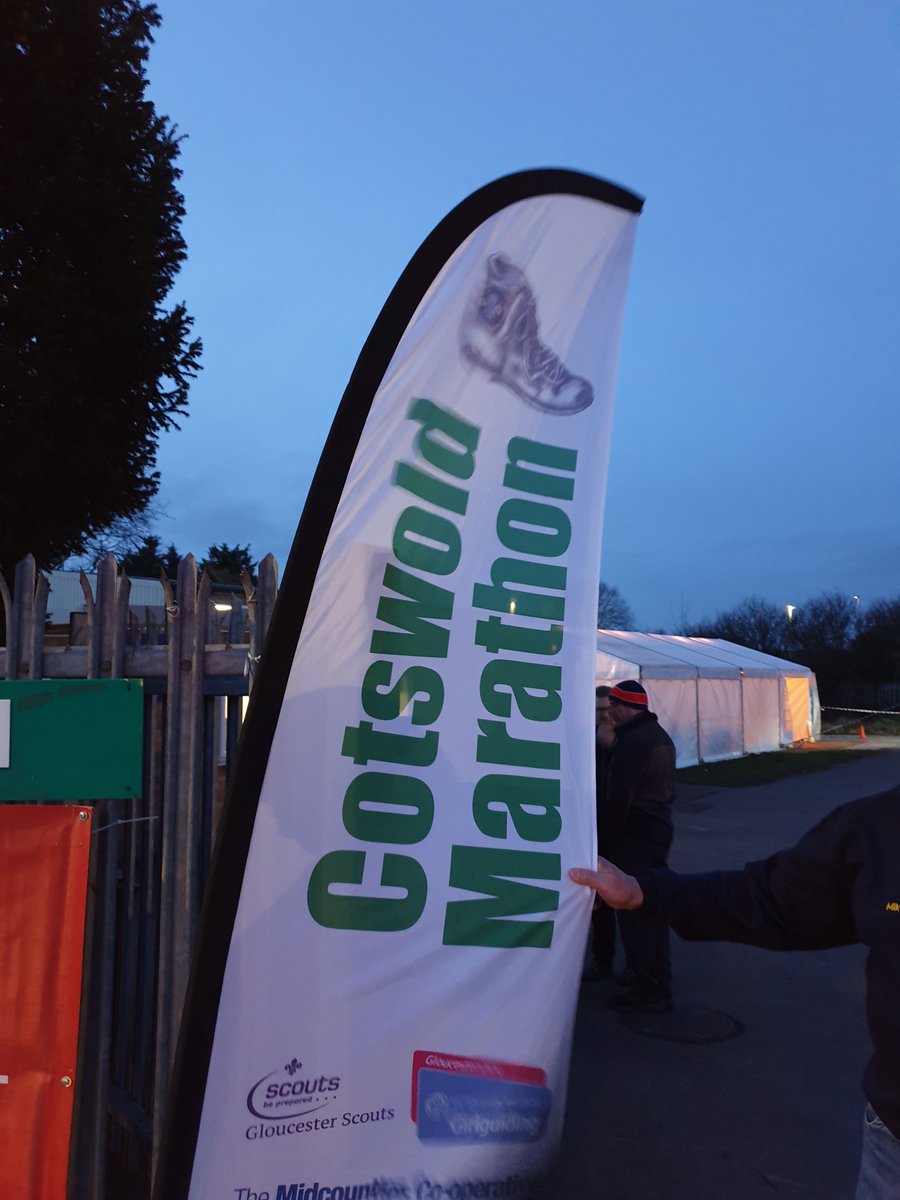 Trek_Challenge's tweet photo. Two of us from the @Trek_Challenge Trek_Challenge came to the start to 'plug' our event in October and saw the great organisation of the @CotsMarathon first hand. Well done on another successful year. #cotswoldmarathon #trekchallenge #skillsforlife https://t.co/KeKRVFtfWn