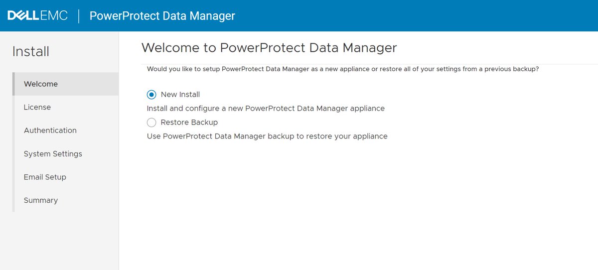 azurestack_guy's tweet photo. Pretty impressed by the Setup Wizard of the @DellEMCProtect #PowerProtect Datamanager ! CanΒ΄t wait to backup my #runPKS #Kubernetes environment ! https://t.co/zIjm8sdhOt