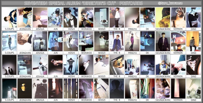 ◉seventeenトレカ Director's Cut CD特典 コンプ26枚 ◉seventeenトレカ Director's Cut CD特典 コンプ26枚 SEVENTEEN