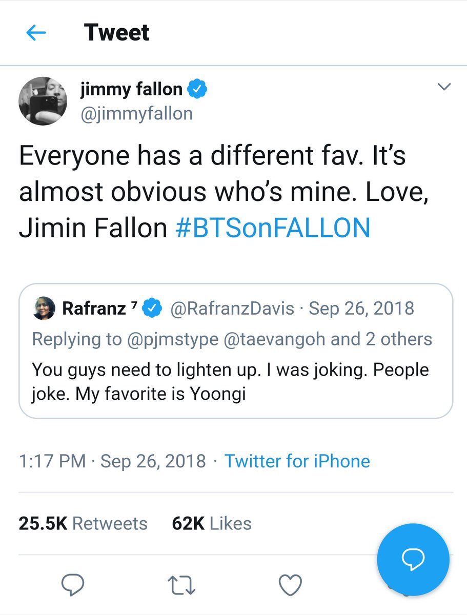 5. Attacking celebrities who are fond of himEven Jimmy Fallon could not avoid this. They were unhappy about the fact that the famous TV show host liked Jimin.