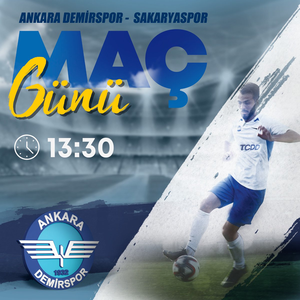 Demirpençe, zafer için sahaya çıkıyor. #MaçGünü #HepDestekTamDestek