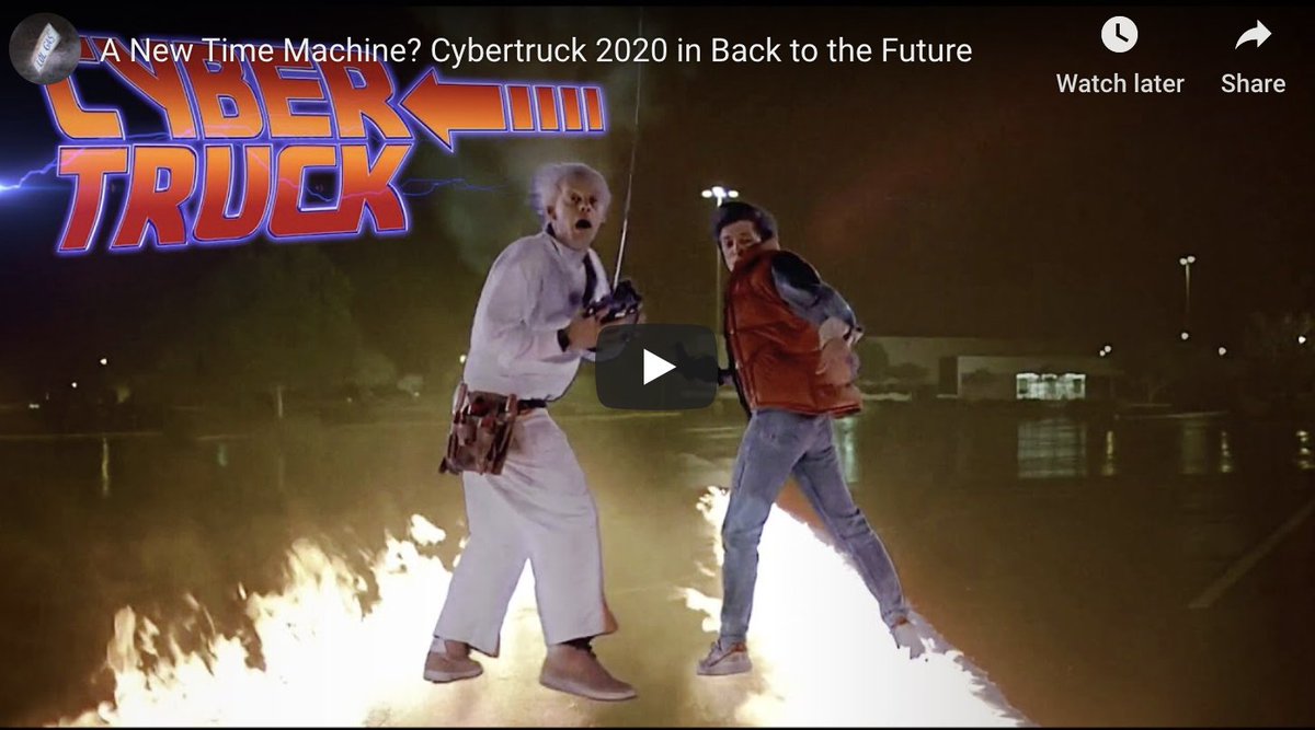 dileepdck's tweet image. A Tesla Cybertruck replaces the Back to the Future DeLorean because it’s the future

youtu.be/KUBEXK0_R2Q

@StevenHodgesV @techgenuk #future #techgeneration