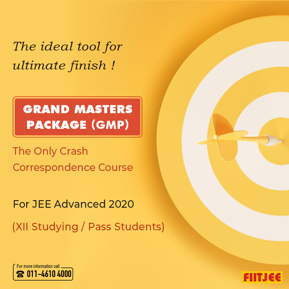fiitjeesouthdel's tweet photo. The ideal tool for ultimate finish...!
Grand Masters Package ( GMP ) - The only crash correspondence course for JEE Advanced 2020

Know More: https://t.co/XS2AucEeOX
#JEEMain #JEEAdvanced #Boards #Olympiads #BITSAT #KVPY #NTSE #IIT #FTRE https://t.co/RYbyiY7BIC