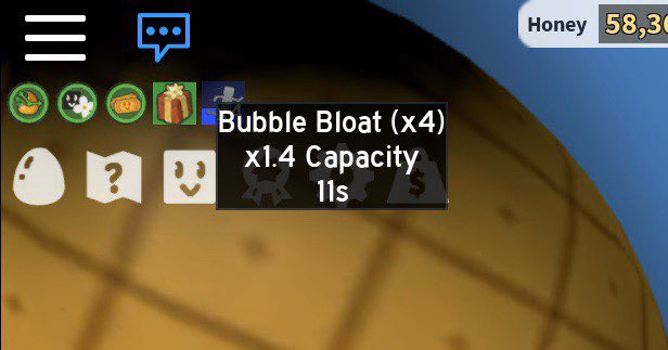 Bee Swarm Leaks On Twitter Totally Forgot To Post This But There Is A New Buff Ability Bubble Bloat Gives More Capacity For A Few Seconds Stacks Up To 100 Bubble Bloat Shows - roblox bee swarm simulator haste codes
