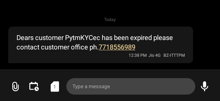 ShahidDhariwala's tweet image. 🤔What?? KYC Verification had expiry!! 😂 #ScamAlert