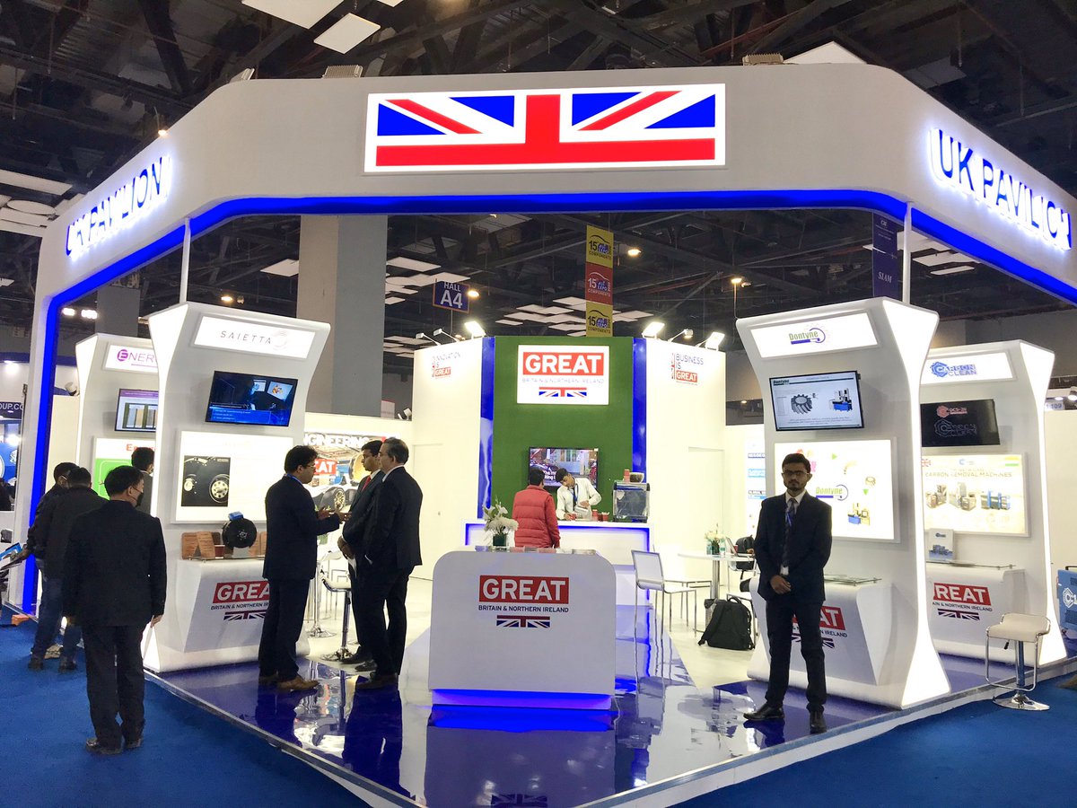 Last day of #AutoExpo2020 - visitors to the UK pavilion have been keeping the British exhibitors busy &amp; have seen for themselves the trusted brands &amp; innovative products on offer. It’s been a pleasure to be back in India, continuing the strong relationship in automotive 🇮🇳🇬🇧