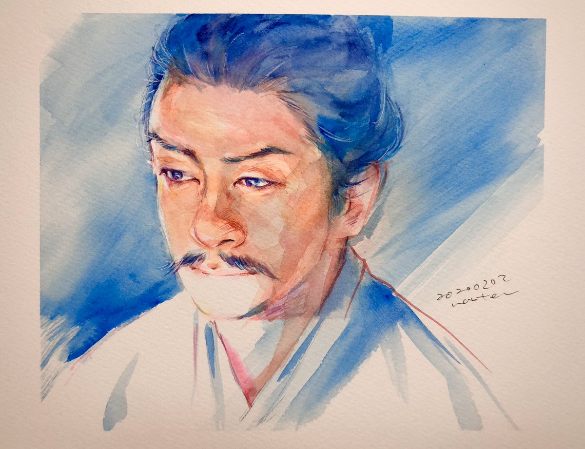 「こまめな一挙再放送いいと思います
ご新規が入りやすい
 #麒麟がくる
#麒麟絵 」|南天(出浦党 アンナチュラルなパセリ)のイラスト