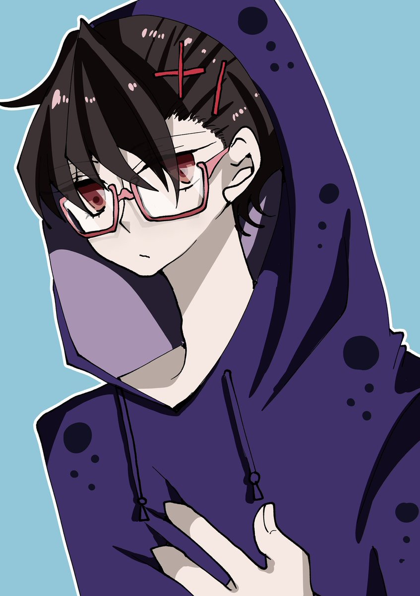 清水わかこ Pa Twitter フードメガネ男子 Illustration イラスト イラストレーション 清水わかこ Pa Twitter フードメガネ男子 Illustration イラスト イラストレーション