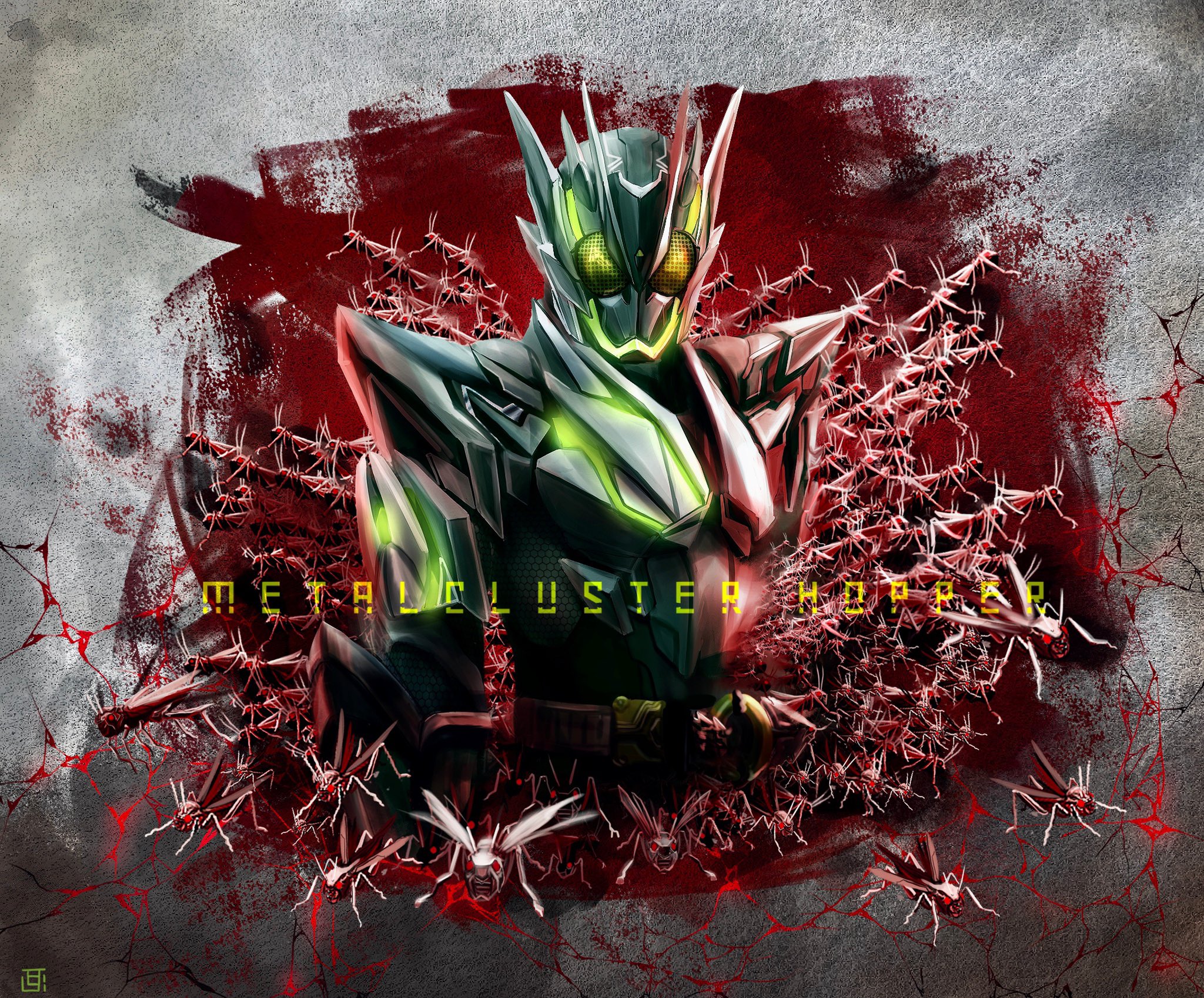 こず煎餅 仮面ライダーゼロワン メタルクラスタホッパー T Co Th16kfl9cx Twitter