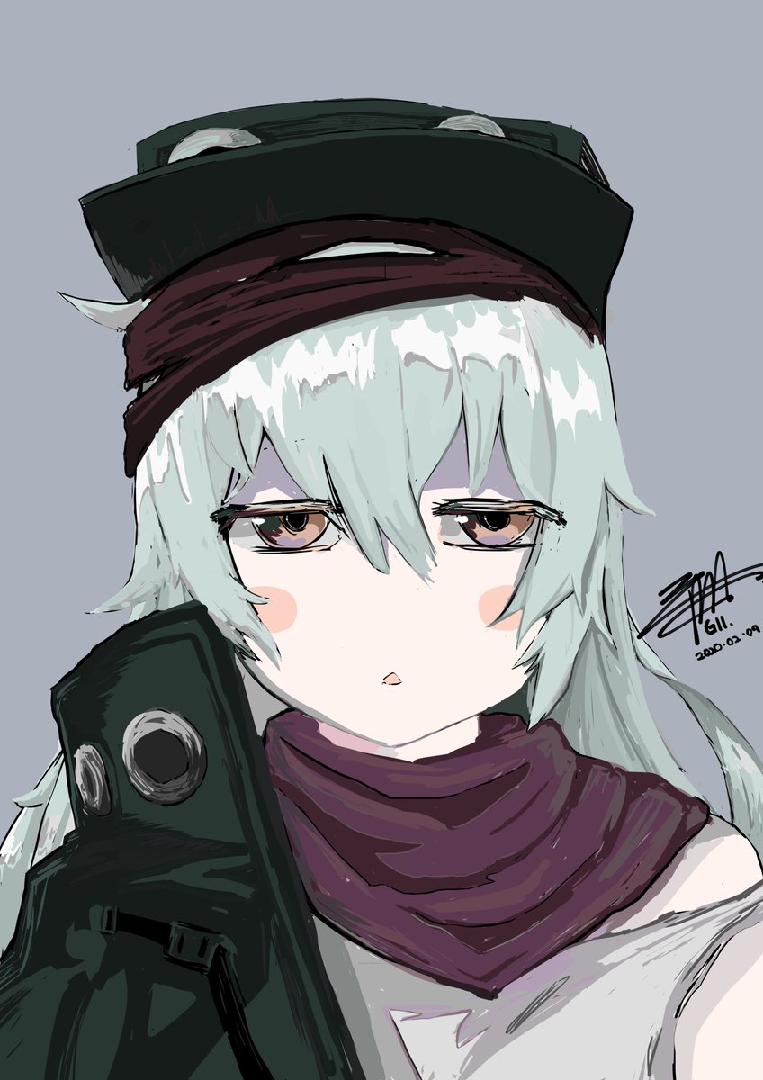 #Gmae #Drawing 
소녀 전선 少女 前线 Girls 'frontline G11 잠탱이