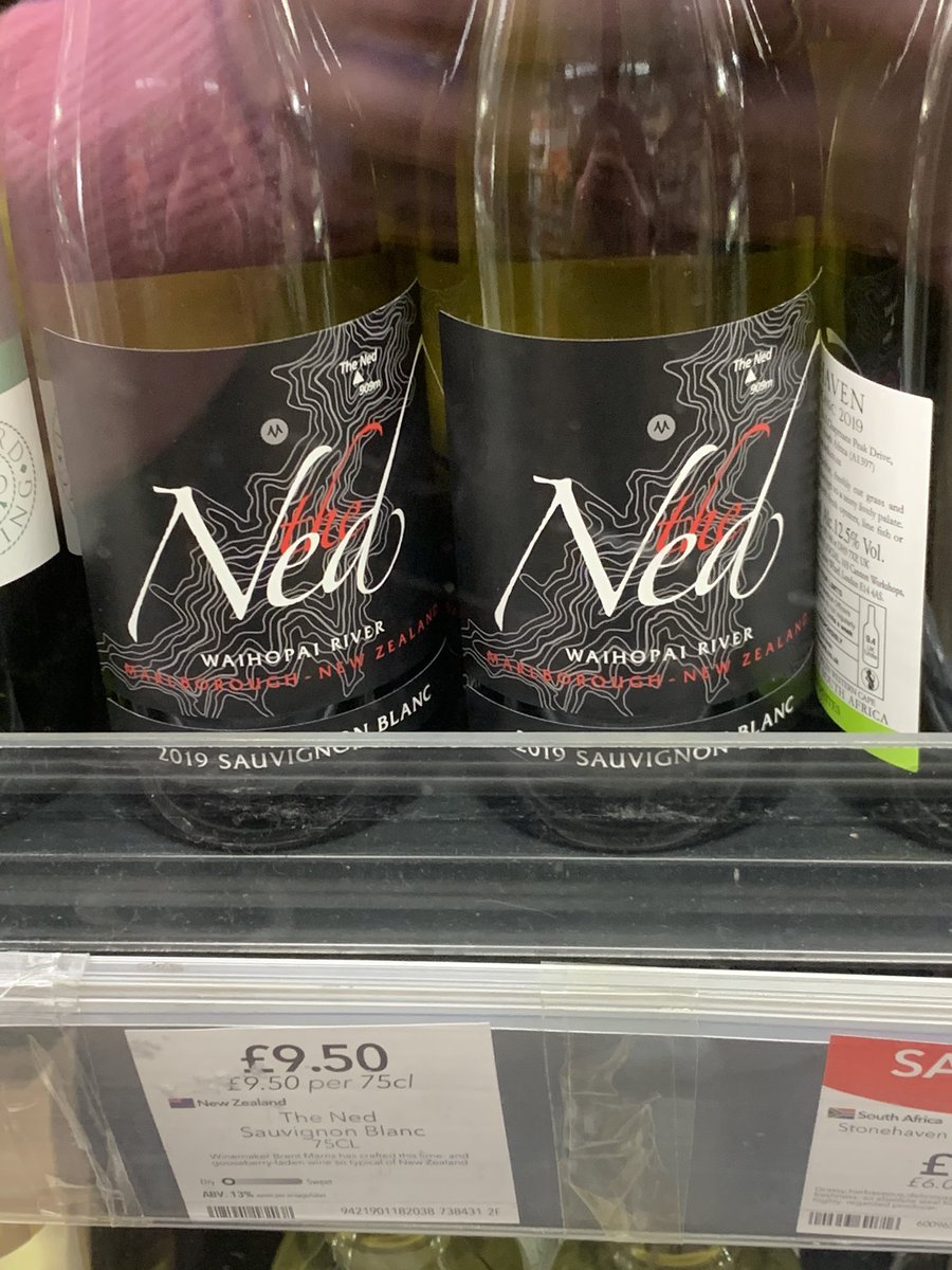 HRwritesnews's tweet image. The Ned wine. Try selling this in Glasgow. 😂 #translationproblems
