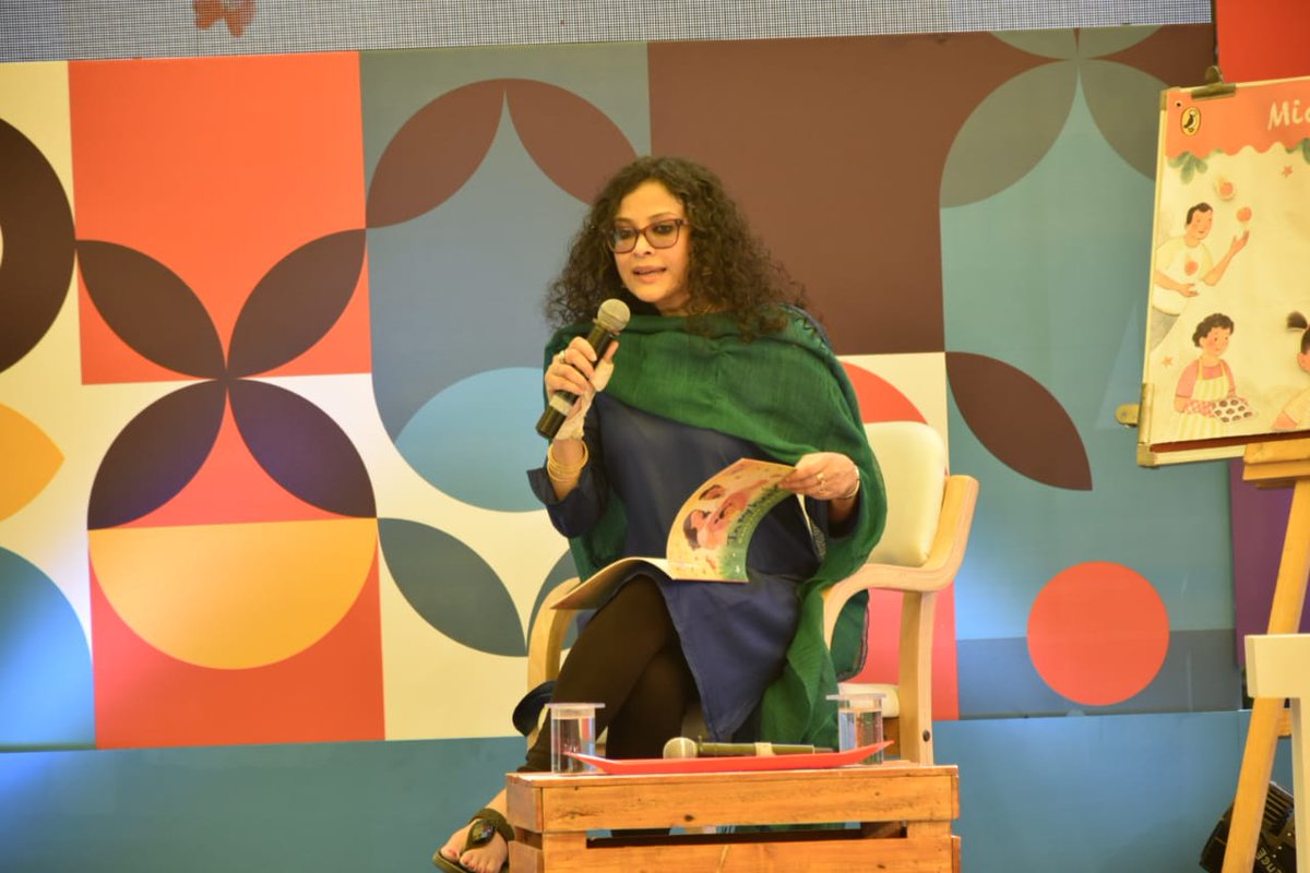 timeslitfestblr's tweet image. Such a beautiful interactive session about &quot;In my heart: Different Ways Families Are Born&quot; By @nandanadevsen 
@timeslitfestblr 

#TimesLitfestBlr #TimesLitfest #TLFBlr #TLF2020