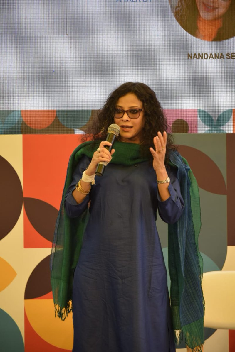 timeslitfestblr's tweet image. Such a beautiful interactive session about &quot;In my heart: Different Ways Families Are Born&quot; By @nandanadevsen 
@timeslitfestblr 

#TimesLitfestBlr #TimesLitfest #TLFBlr #TLF2020