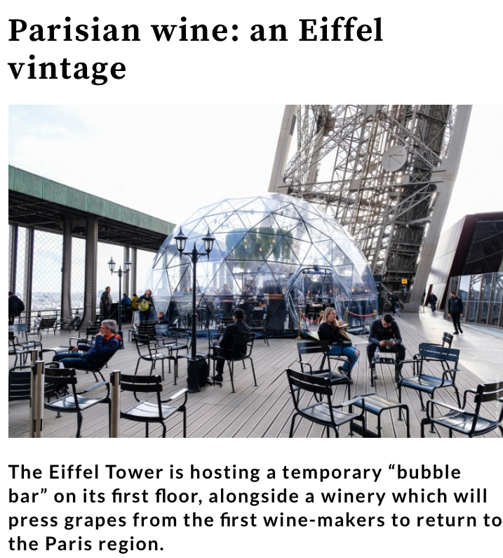 Parisian wine: an Eiffel Tower vintage... connexionfrance.com/French-news/Pa… via <a href="/ConnexionFrance/">The Connexion</a>