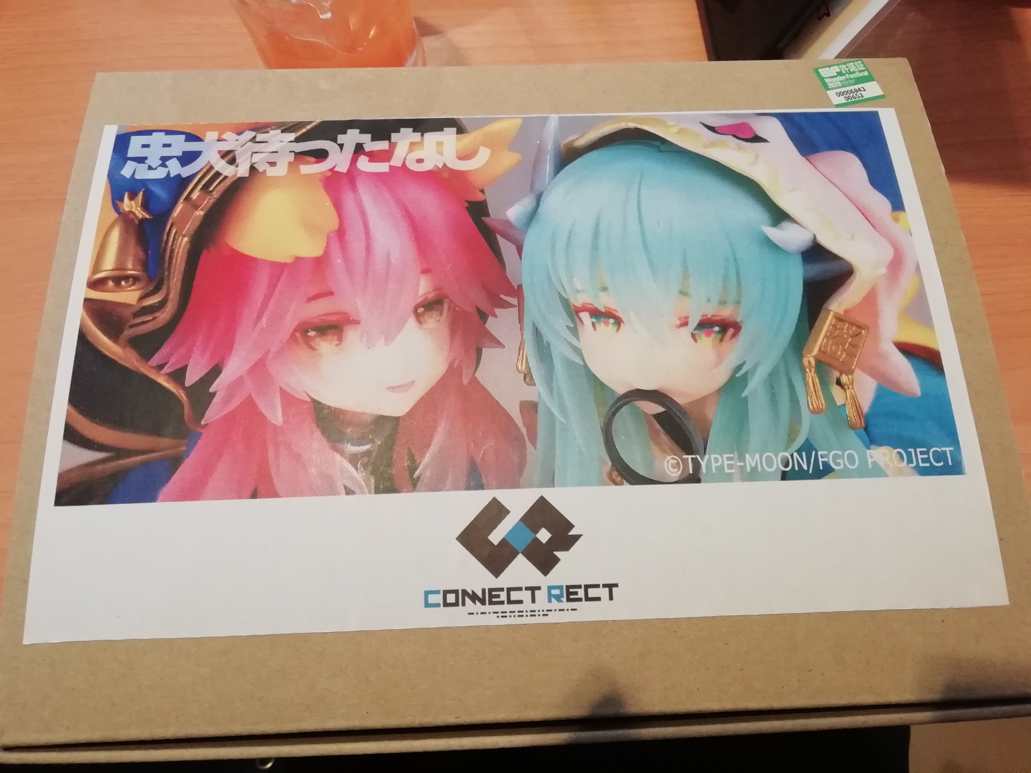 未組み立てガレージキット 清姫＆玉藻「Fate/Grand Order」限定 忠犬待ったなし 玉藻＆清姫 Fate/Grand Order コネクトレクト