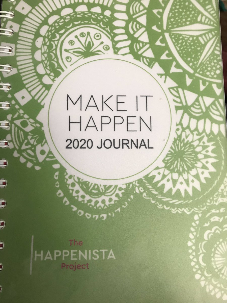 Spent this morning reflecting using my #Happenista journal 😊 looking forward to a productive week ahead!
