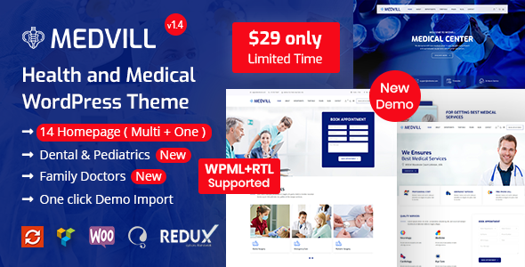 wptricks1's tweet photo. Medvill - Health &amp; Medical WordPress Theme - https://t.co/zZoEMflnrN https://t.co/TMQi4WGqRT