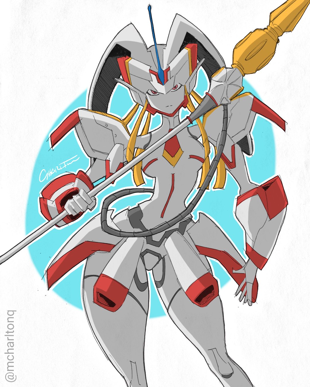 Darling in the Franxx Strelizia Mech