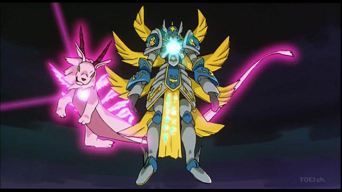 おでこ パンダさん パワァァァァァーーーー على تويتر エンジェウーモン究極体になったら変なドラゴンになるのなんなん