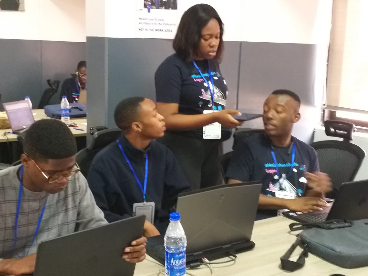 UNODC_Nigeria's tweet photo. Happening Now in Lagos! The 2nd national #Hackathon4Justice gradually drawing to a close as young coders network as a prelude to the final verdict of #Education4Justice #Act4RuleOfLaw and promote #GlobalGoals @Andela @Facebook @UN_Nigeria https://t.co/0AAPSYM8d2