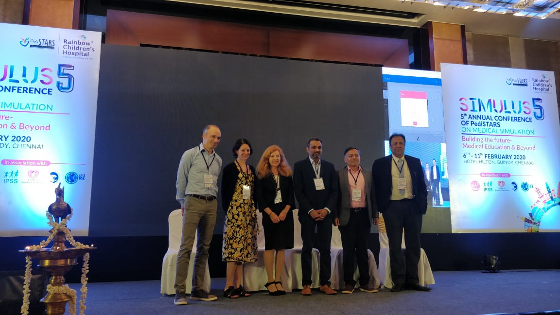 PediSTARSIndia's tweet photo. #SIMULUS5- Better Communication,Better Health Care
Chairperson: Dr Bala Ramachandran, Dr Dinesh Chirla
Breaking barriers of Communication thru Simulation
Moderator:Dr Rajath Athreya, Dr Peter Weinstock
Panelist:Dr Anne Ades, Ella Scott, Dr Praveen Khilnani,Dr Praveen Venkatgiri https://t.co/LtOmUWGEdX
