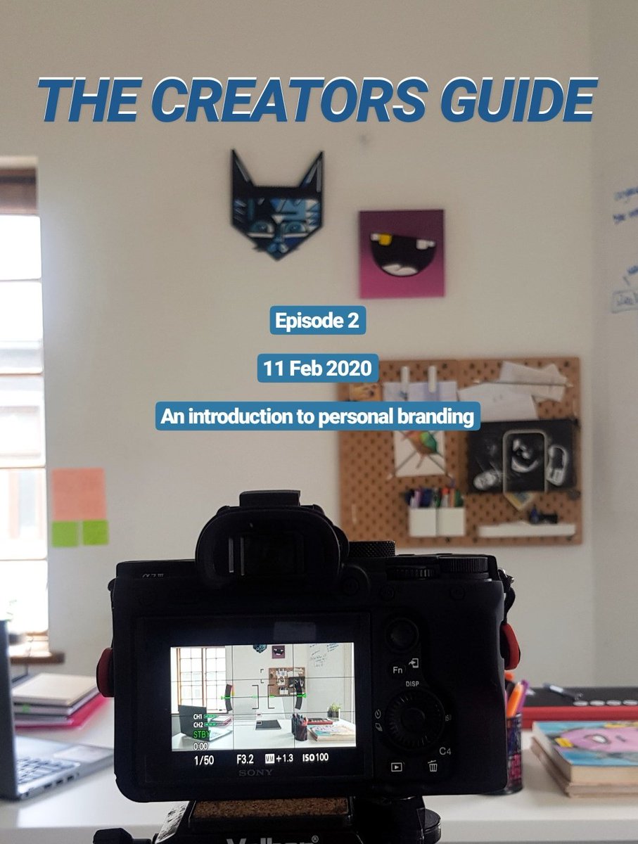 thatnetwork_'s tweet photo. Next episode of The Creators Guide comes out on Tuesday. We're giving you An Introduction To Personal Branding. Let us know if there are any topics you want us to cover ✏☎️ #THATnetwork 

Watch the previous episode here --> https://t.co/xiqa1K8rl8 https://t.co/eg9mOrmTac