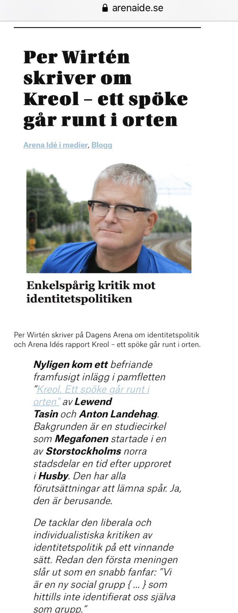 CarinaHagg's tweet image. #Megafonen #Husby #identitetspolitik #kreoler @DagensArena
