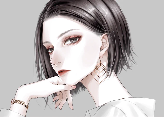 便乗させて頂こう
最近はハンサム女子描いてます

#RTで私を有名にしてください 