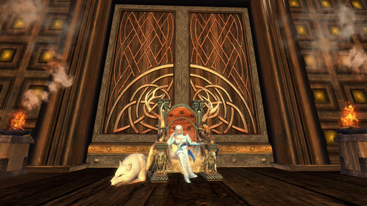 LillAnnC's tweet photo. Resting in Hoelbrak 😌 #afterafight #GuildWars2 #Hoelbrak https://t.co/fc4ENiSLrn