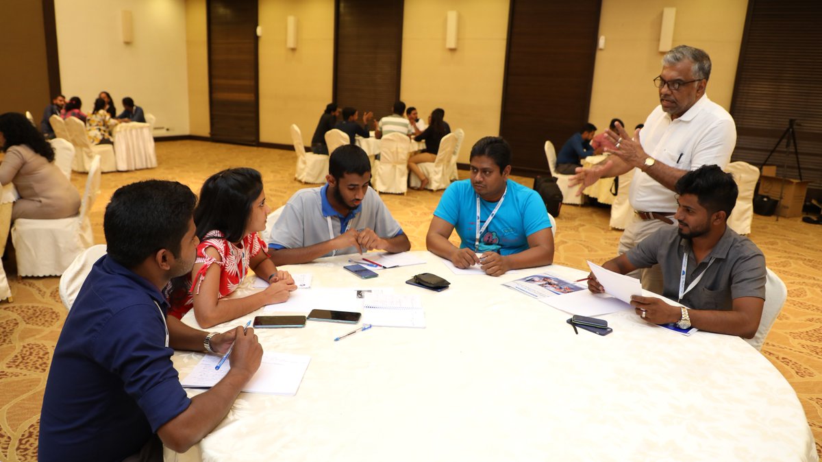 SDJF_lk's tweet photo. A well-written script is like a detailed map that guides a storyteller to produce an appealing story. Mr. T.M.G. Chandrasekara, Specialist, Strategic Communication, ICTA shared his vast knowledge in script writing with #MediaCorpLK Fellows.
#USAID #IREX #SDJF #iVoiceLK #MoJoLK https://t.co/86LL63jysW