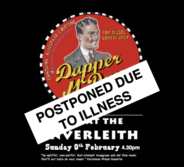 Unfortunately, due to illness, these guys have had to postpone their wee session this afternoon. Get well soon and we hope to see them shortly!