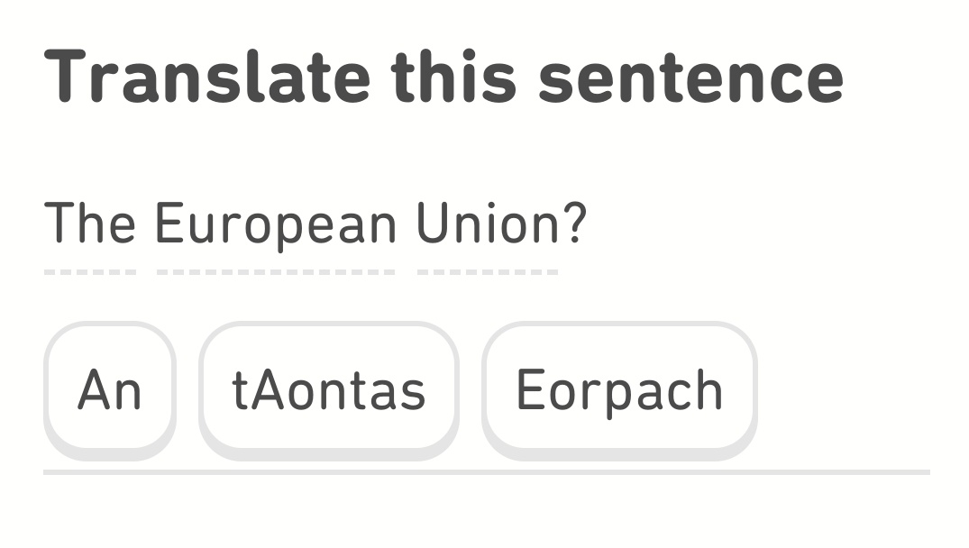 Too soon, Duolingo. Too soon.