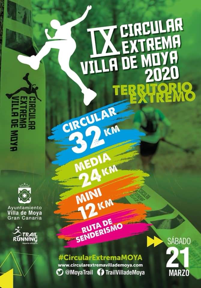 EvenActivMoya's tweet photo. Una de las carreras de montaña más esperadas del calendario Trail insular, abre el plazo de inscripciones para los participantes de la IX Trail Circular Extrema Villa de Moya 2020. 
ℹ Hasta completar las plazas disponibles para cada categoría. 
https://t.co/iNwCGHCvyQ https://t.co/0J3BAiYBlw