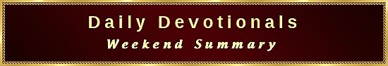DAILY DEVOTIONALS - WEEKLY SUMMARY

WEEK ENDING February 8

alongemausrd.wordpress.com/2020/02/08/dai…

#TheWeeksDevotionalSummary, #devotionals,